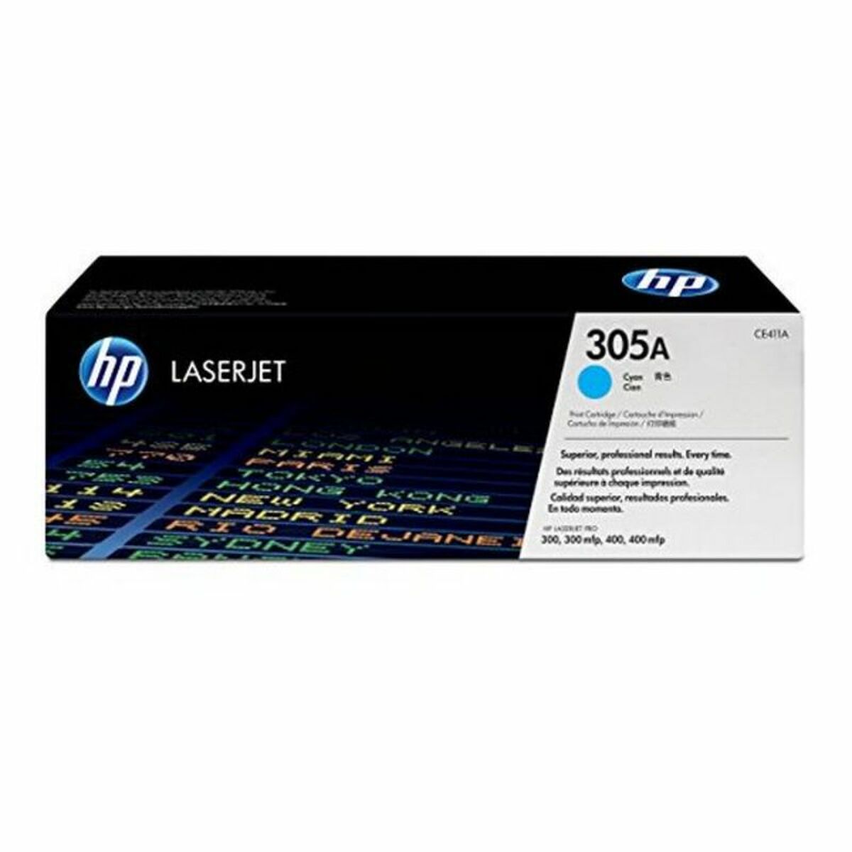 Afbeeldingen van Original Toner HP CE411A Cyan