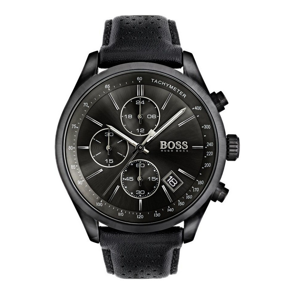 Men's Watch Hugo Boss 1513474 Black (ø 44 mm)