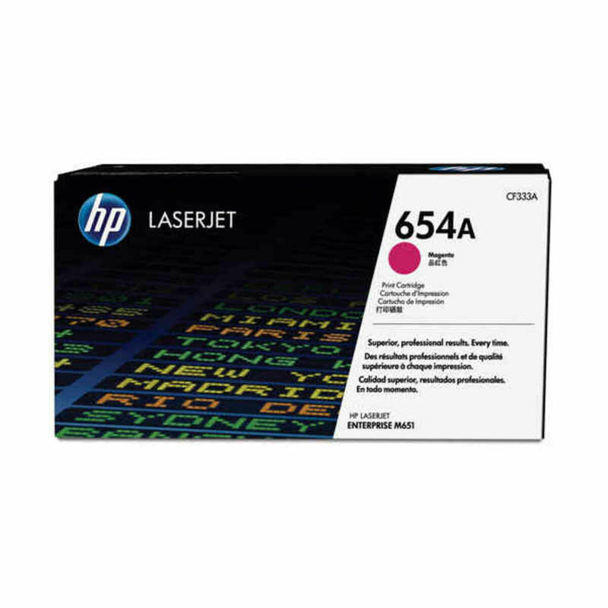 Afbeeldingen van Original Toner HP 654A Magenta