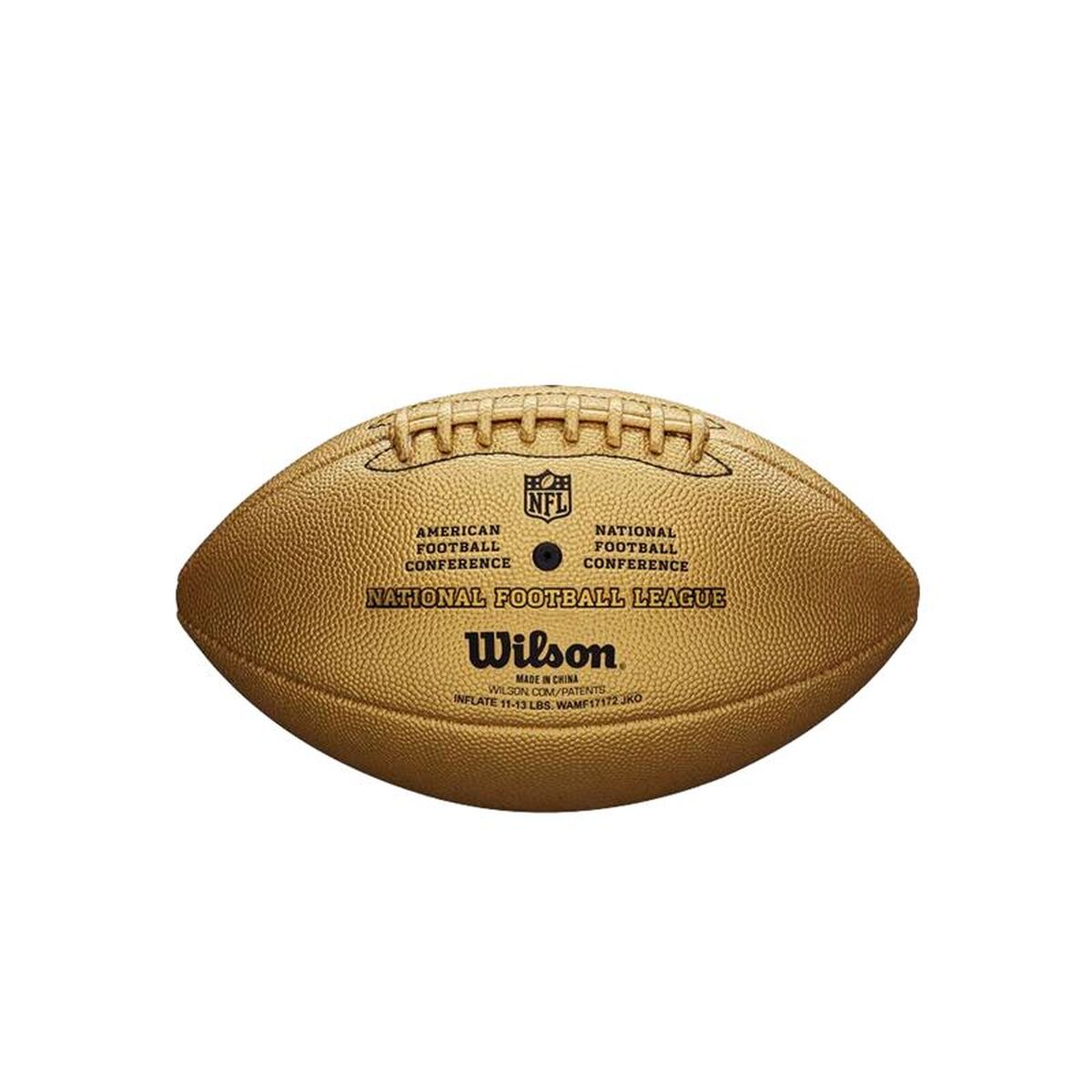 Rugby Ball Wilson The Duke Metallic Edition YL Golden