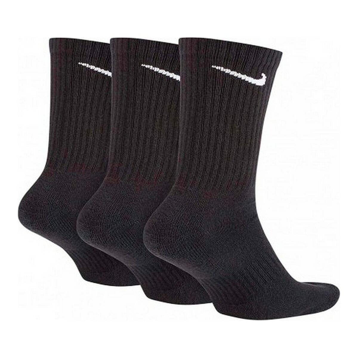 Image secondaire de Chaussettes de Sport Nike EVERYDAY CUSHIONED SX7664 Noir Nylon (3 pcs)