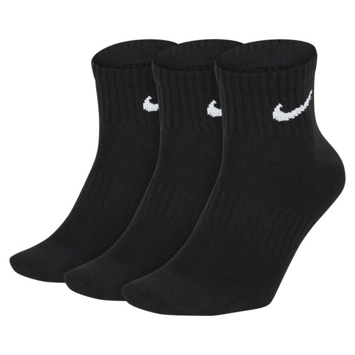 Image secondaire de Chaussettes de Sport Nike U NK EVERYDAY LTWT ANKLE 3PR SX7677 010 Noir