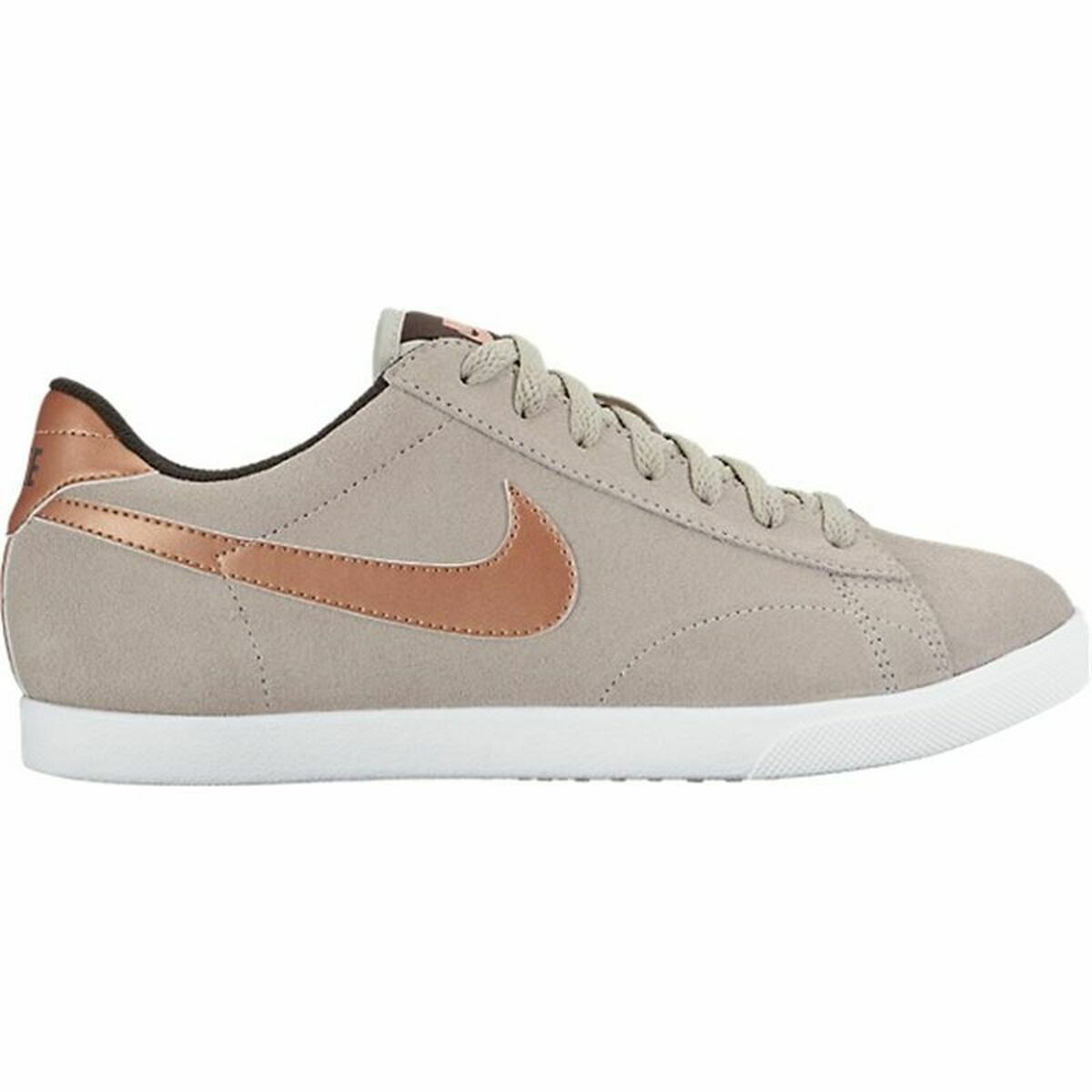 Dames casual sneakers Nike Racquette Koper Bruin