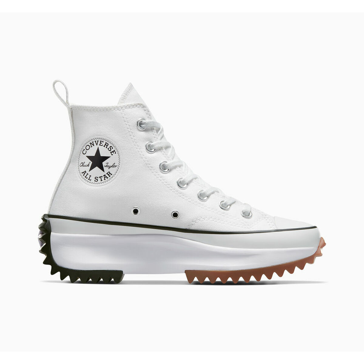 Baskets Casual pour Femme Converse STAR HIKE CANVAS PLATAFORM 166799C Blanc