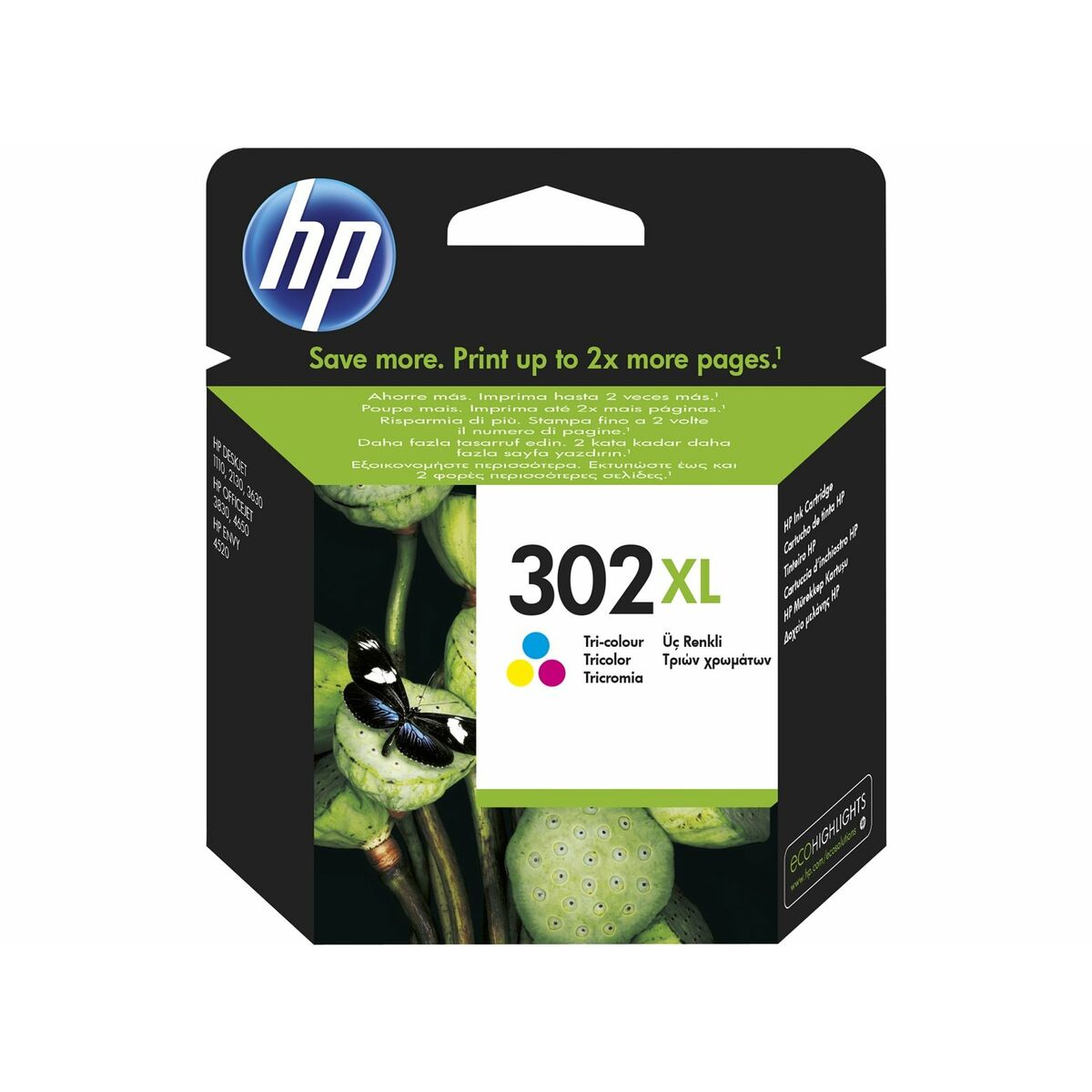 Afbeeldingen van Original Ink Cartridge HP F6U67AE Yellow Multicolour
