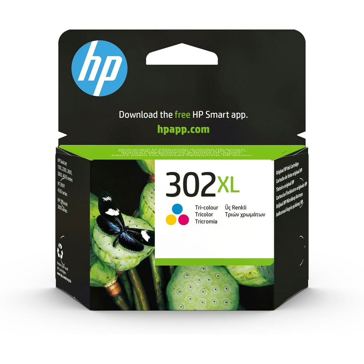 Afbeeldingen van Original Ink Cartridge HP F6U67AE Yellow Multicolour