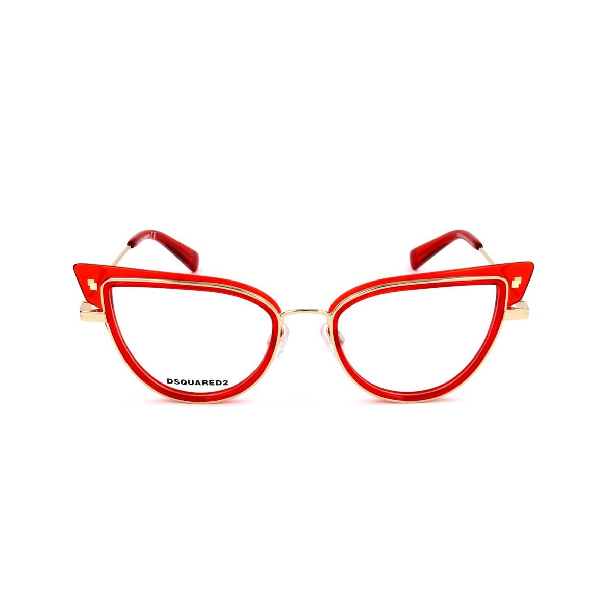 Ladies' Spectacle frame Dsquared2 DQ5292-066-51 Red