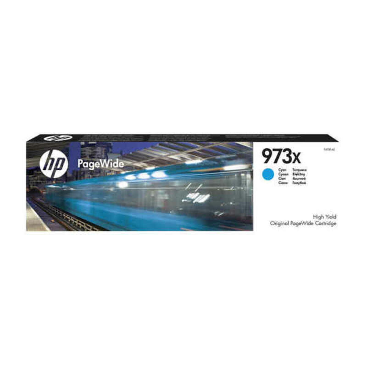 Picture of Original Ink Cartridge HP F6T81AE Cyan