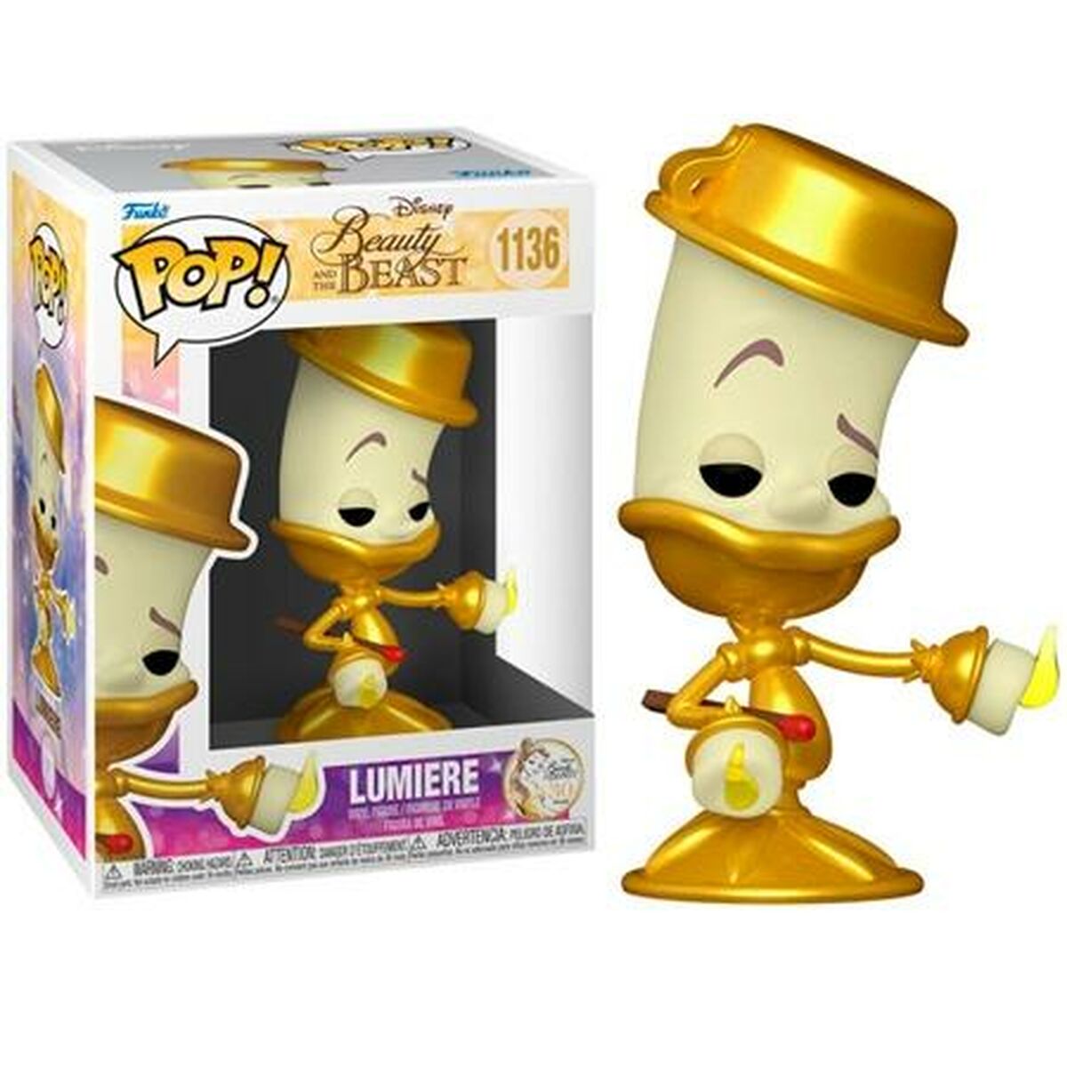 Figure à Collectionner Funko Diseny Beauty and the Beast: Lumiere Nº1136