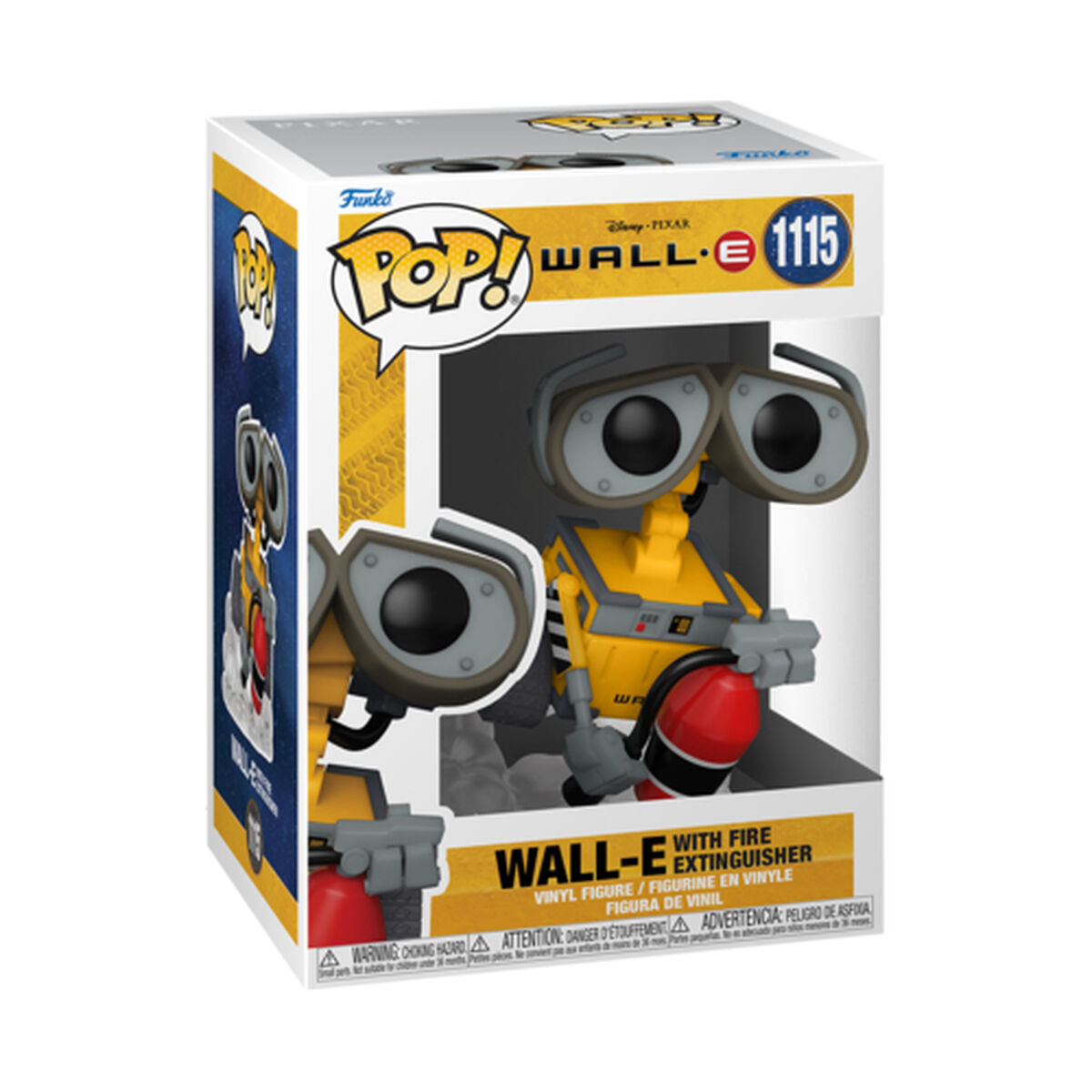 Jouet Peluche Disney: Wall-E Funko Pop! 58558 Multicouleur Autocollants (1 Unités)