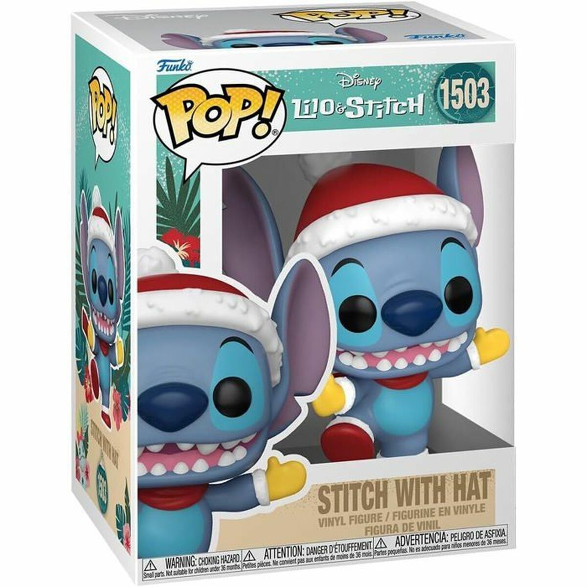 Εικόνες σε δράση Funko Pop! Stitch con gorro Καπέλο