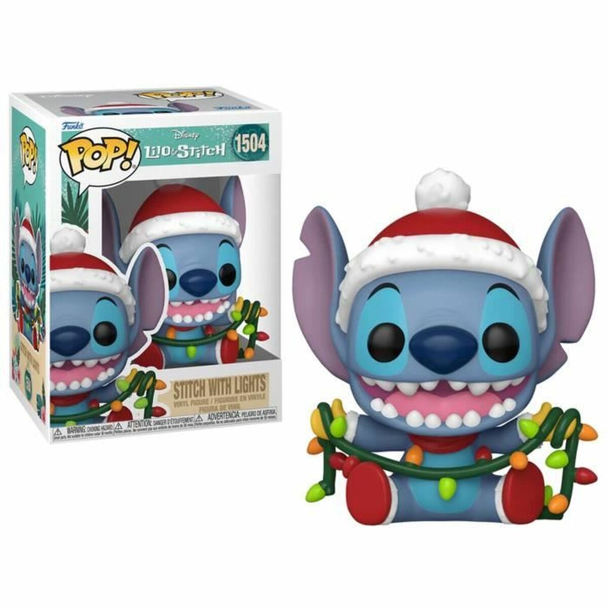 Figurine d'action Funko Pop! Stitch con luces 1504 Disney