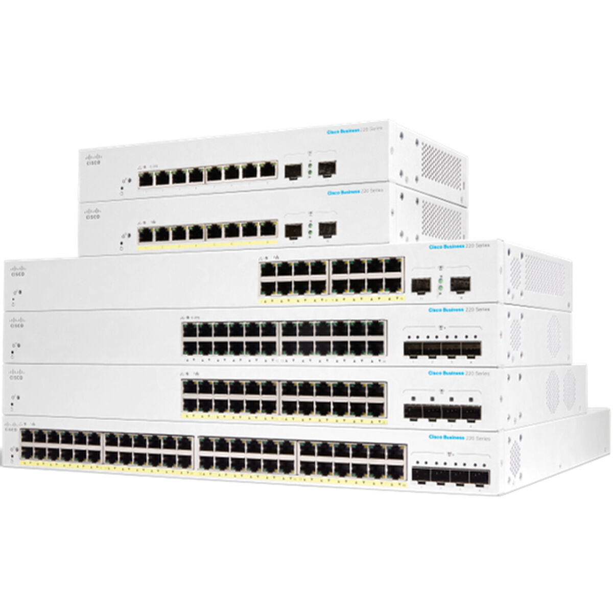 Obrazek Switch CISCO CBS220-48P-4X-EU