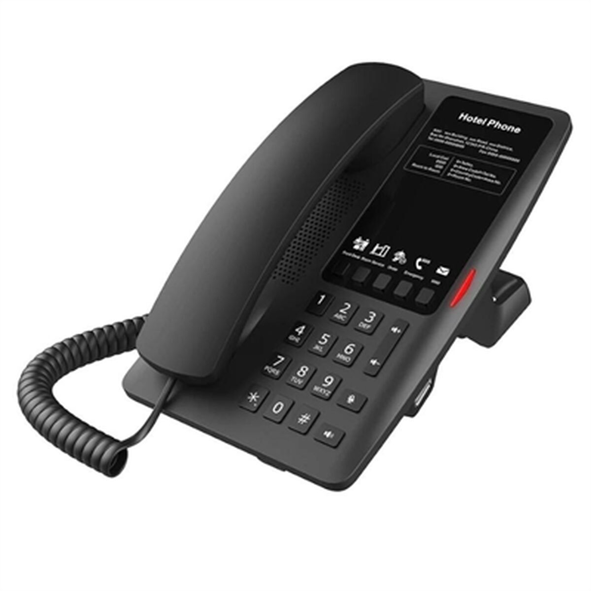 Afbeeldingen van Landline Telephone Fanvil H4W Black