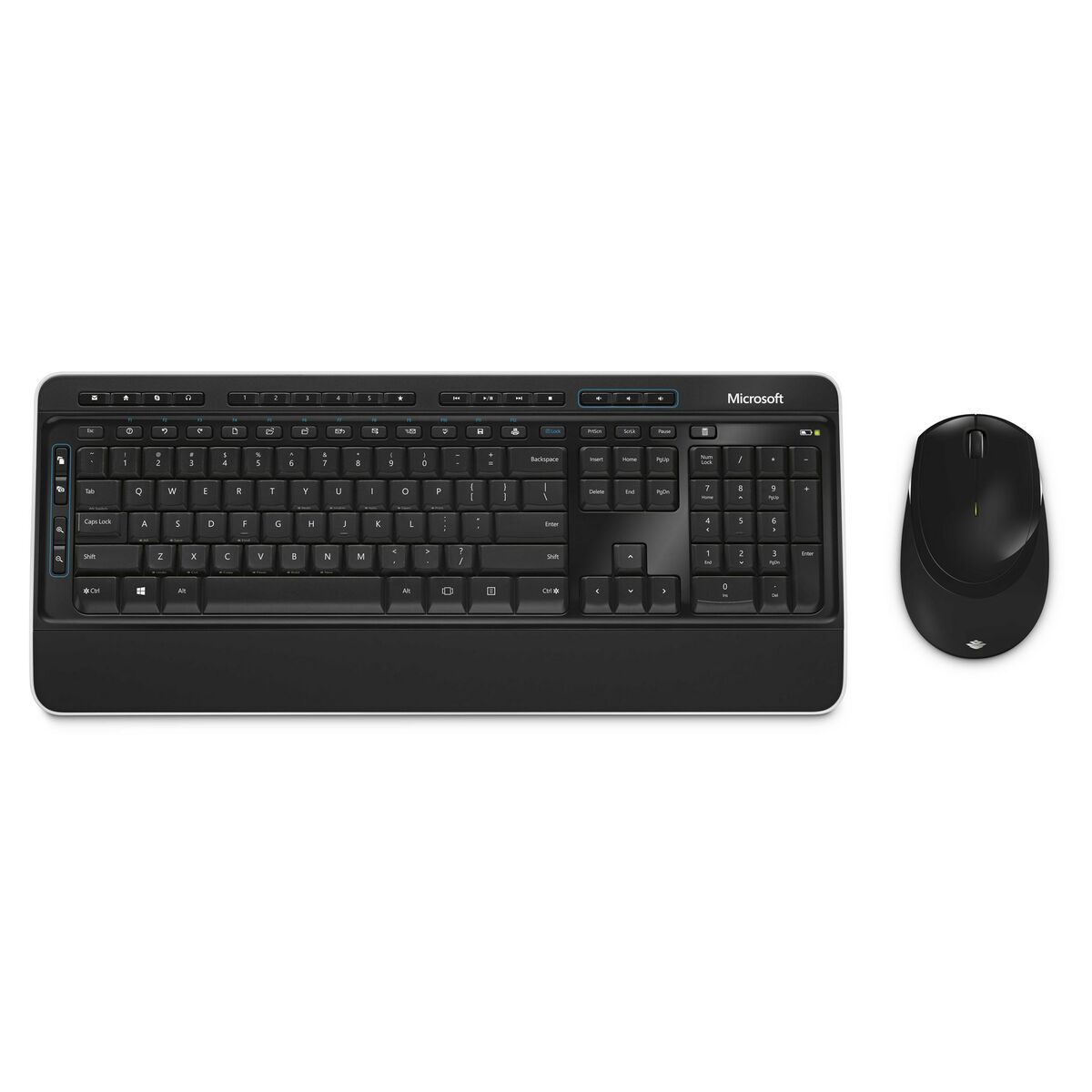clavier et souris Microsoft Wireless Desktop 3050 Noir QWERTY Qwerty US