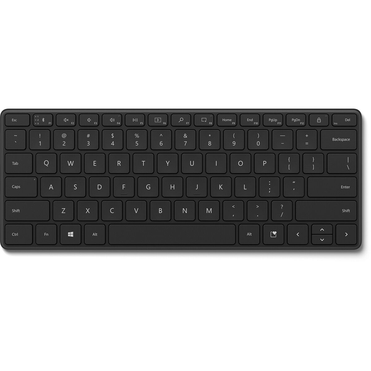 Clavier Microsoft 21Y-00008 Noir Anglais QWERTY Qwerty US