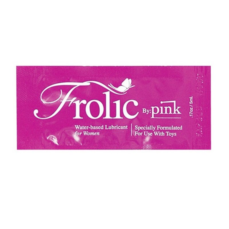 Frolic Glijmiddel 5 ml Pink