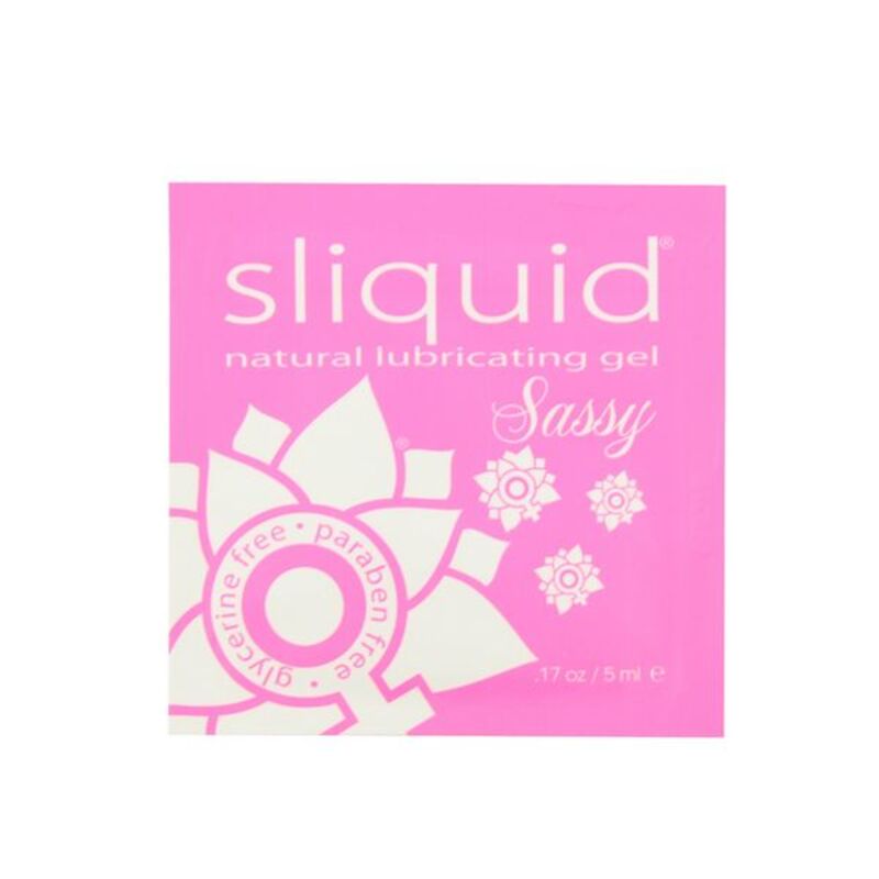 Coussin Lubrifiant H2O Naturals Sassy 5 ml Sliquid 1316
