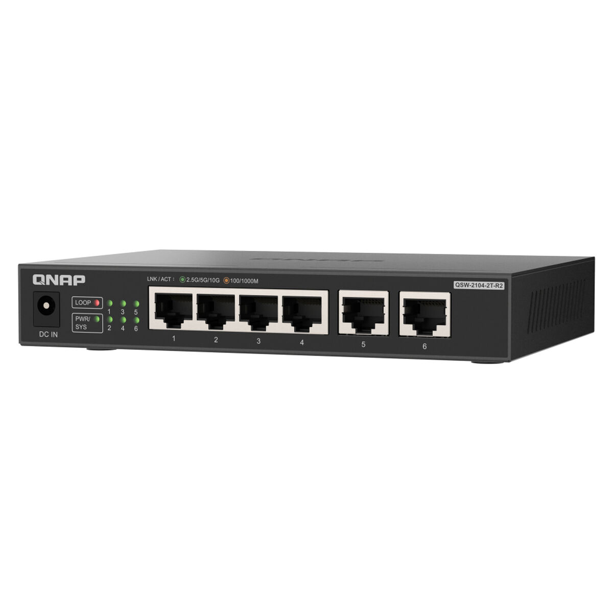 Afbeeldingen van Switch Qnap QSW-2104-2T-R2