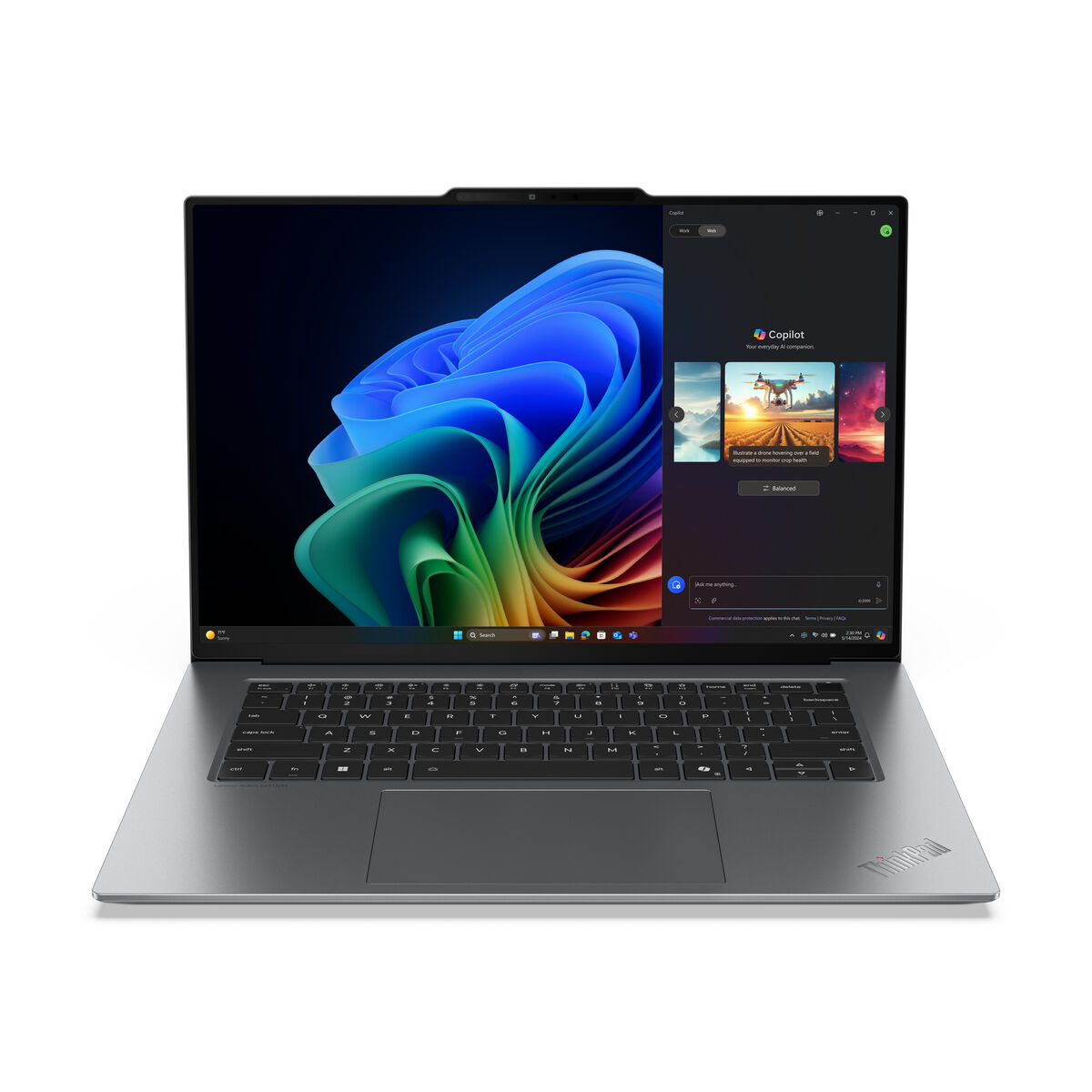 Image de Ordinateur Portable Lenovo 21Q6001FSP 15,3" (15,3") Intel Core Ultra 7 258V (Intel Core Ultra 7 258V) 1 TB SSD (1 TB SSD) Espagn