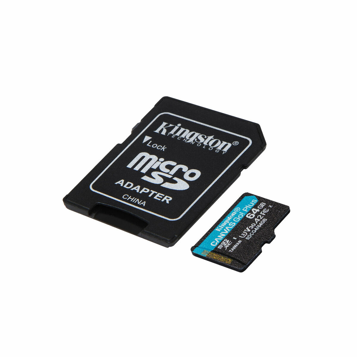 Immagine di Micro SD Memory Card with Adaptor Kingston SDCG4/64GB 64 GB