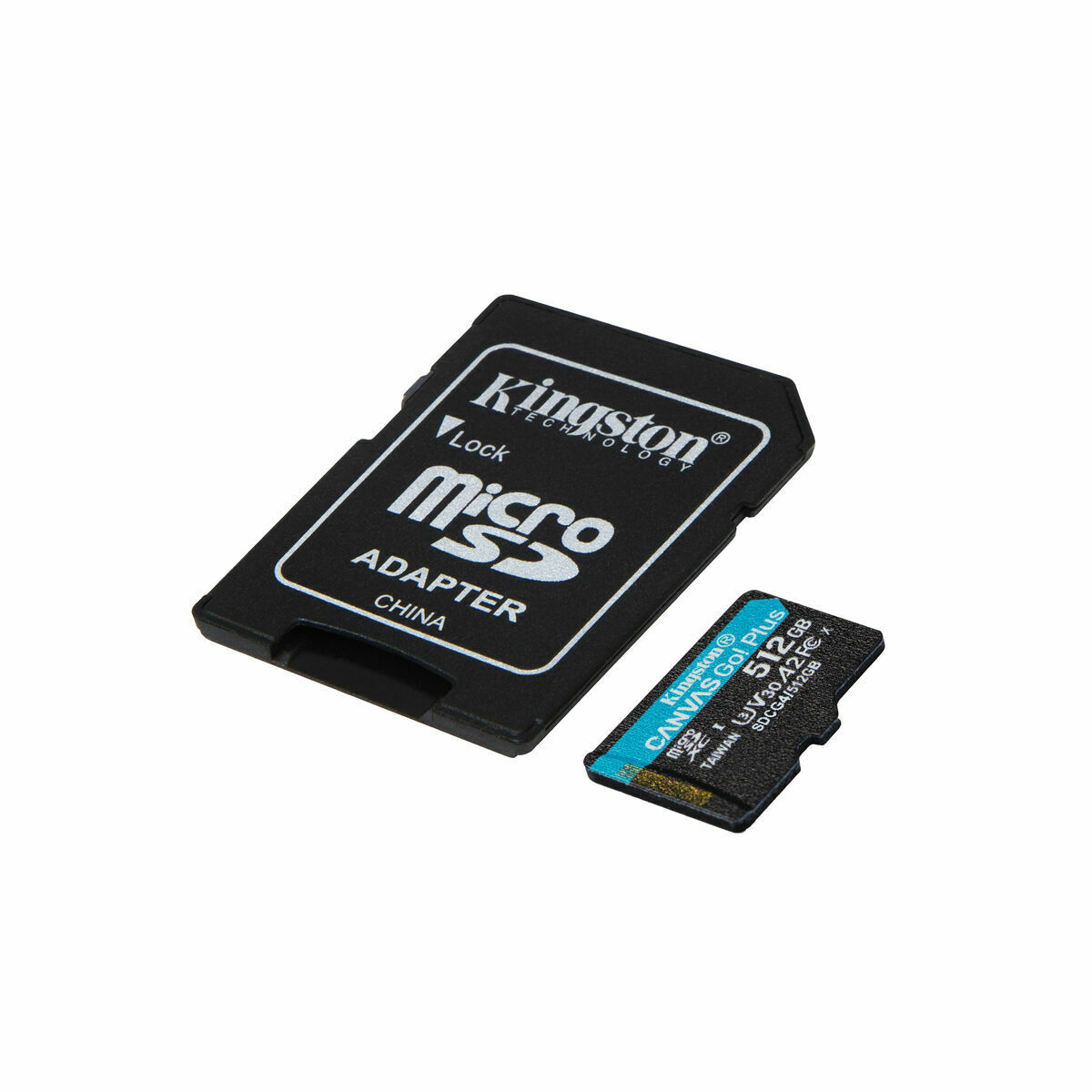 Immagine di Micro SD Memory Card with Adaptor Kingston SDCG4/512GB 512 GB