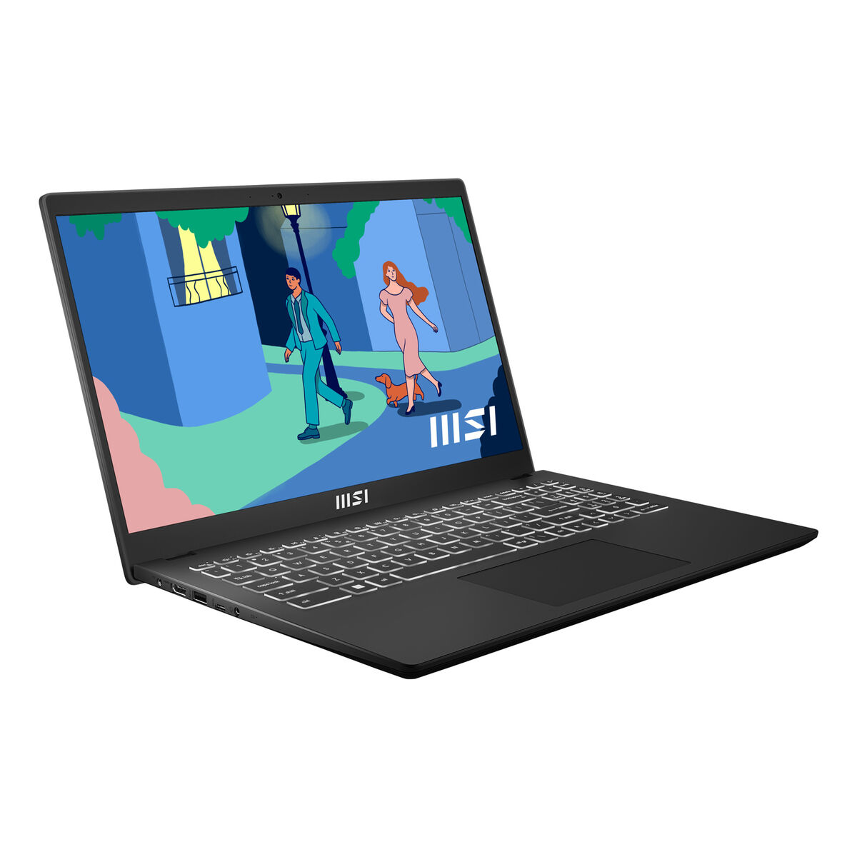 Afbeeldingen van Laptop MSI 9S7-15HK12-440 15,6" 16 GB RAM 512 GB 512 GB SSD Spanish Qwerty AZERTY