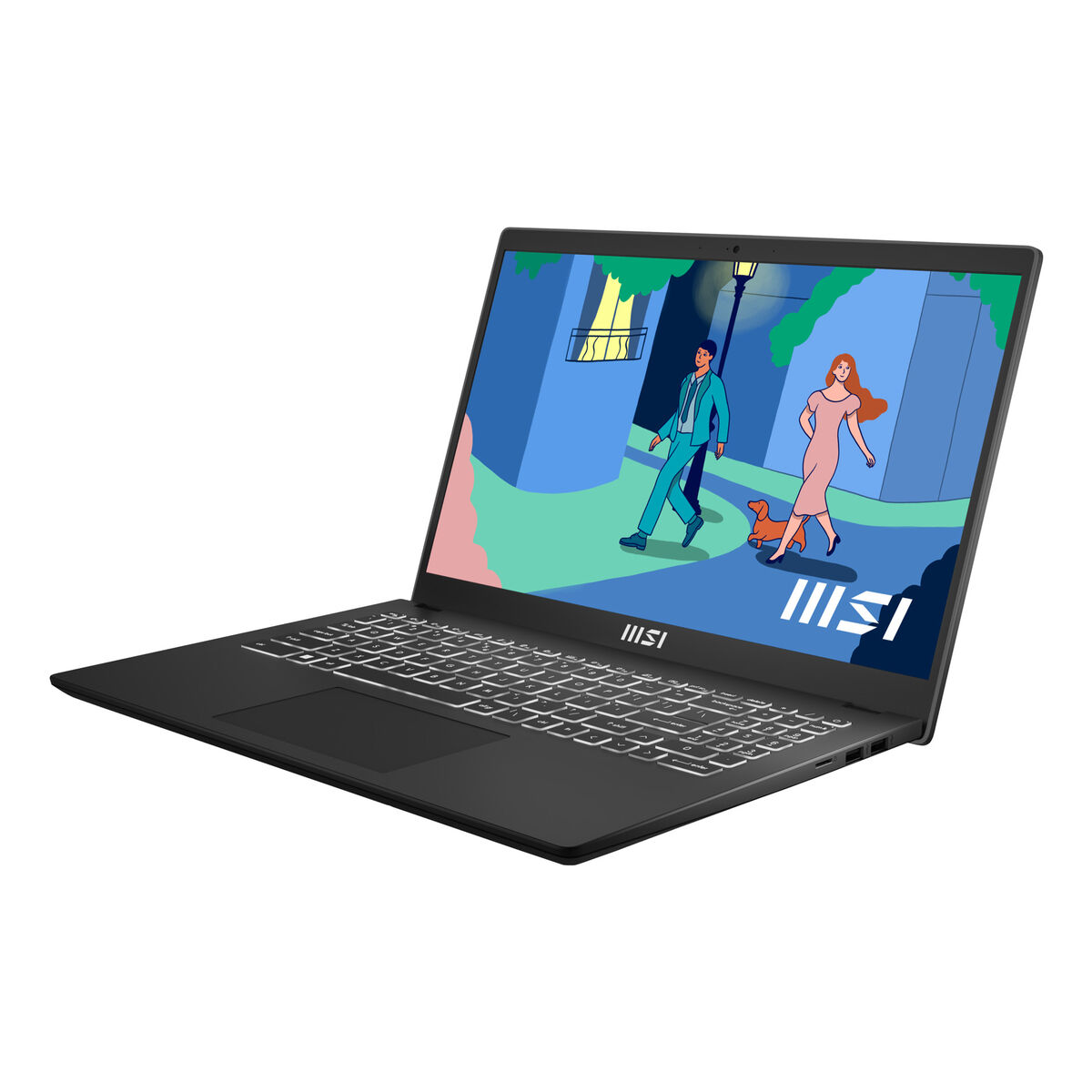 Afbeeldingen van Laptop MSI 9S7-15HK12-440 15,6" 16 GB RAM 512 GB 512 GB SSD Spanish Qwerty AZERTY