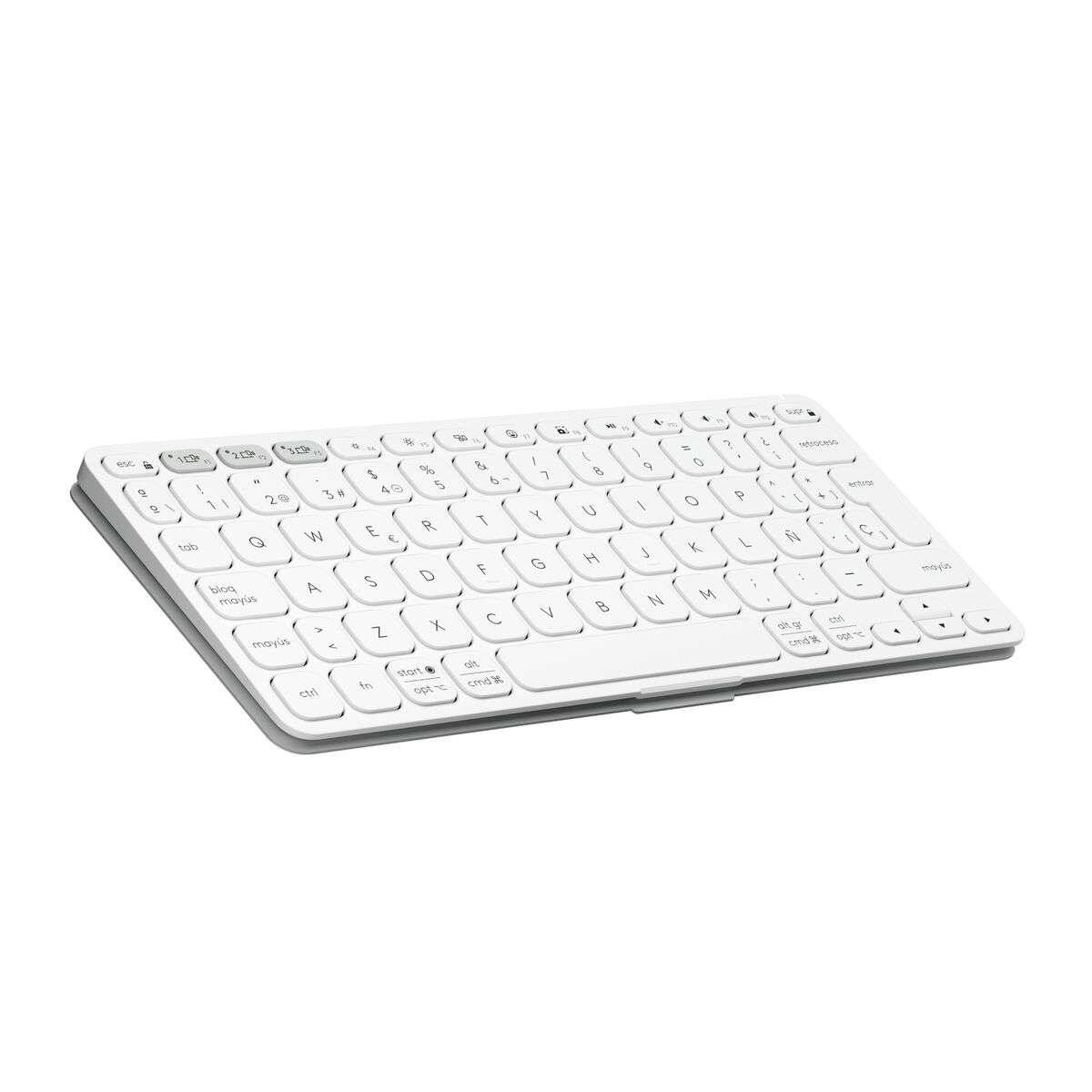 Afbeeldingen van Keyboard Logitech 920-012974 White Grey QWERTY