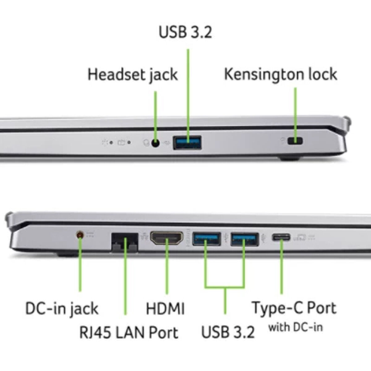 Afbeeldingen van Laptop Acer NX.J7WEB.00S