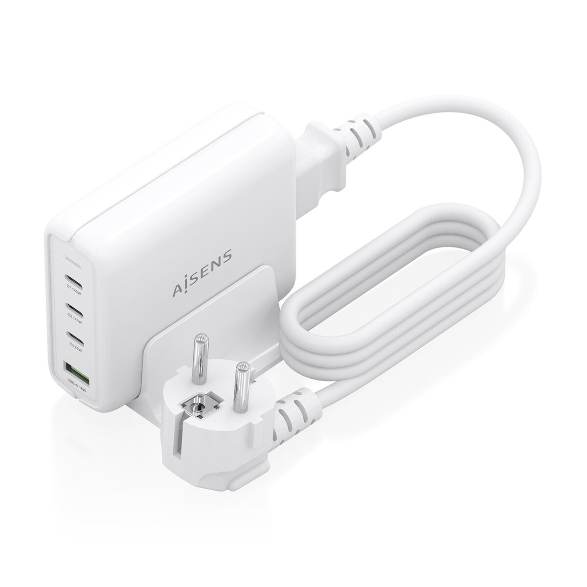 Picture of Wall Charger Aisens GAN White 140 W