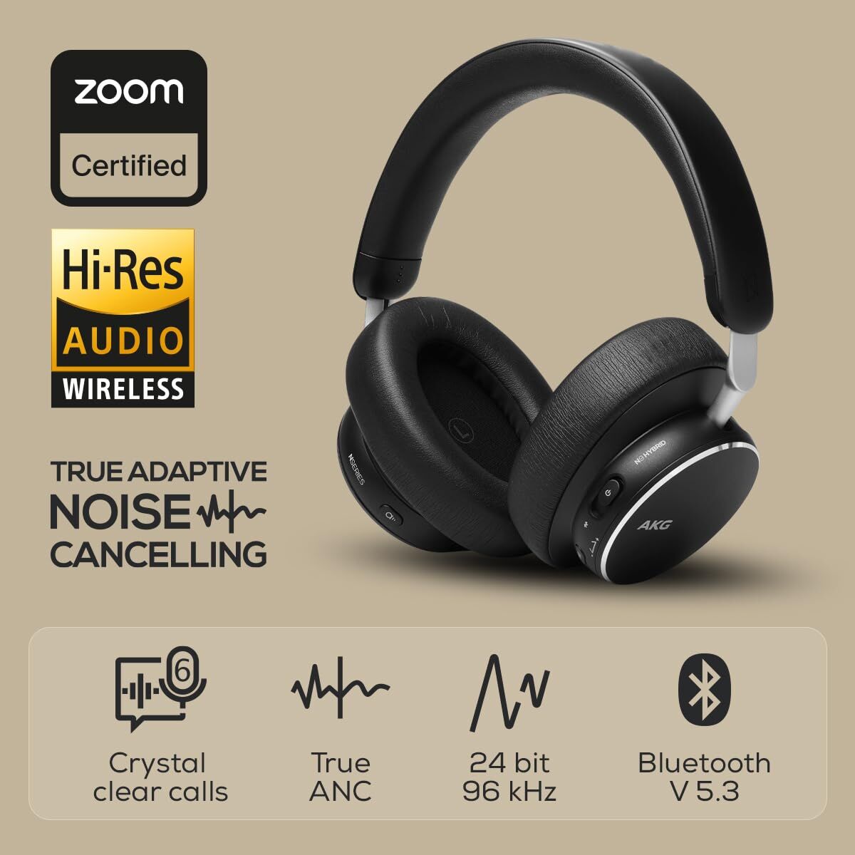 Bild von Bluetooth Headphones AKG N9 Black (Refurbished D)