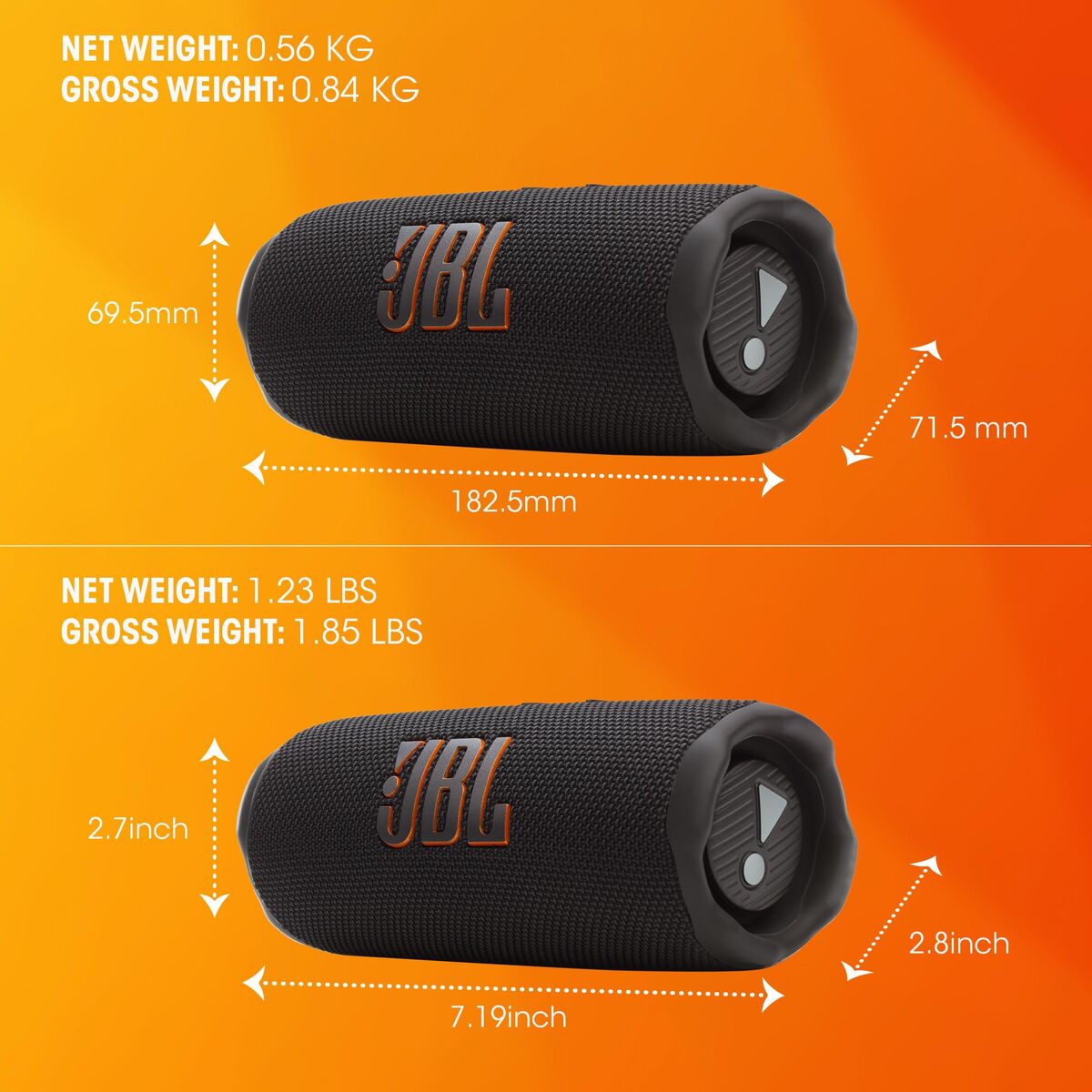 Portable Bluetooth Speakers JBL FLIP 7
