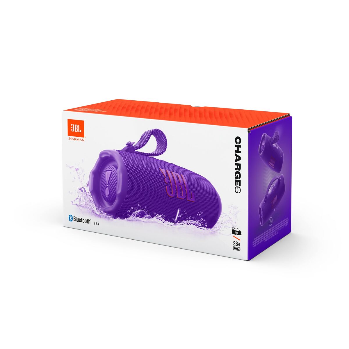 Picture of Portable Bluetooth Speakers JBL JBLCHARGE6PUR Purple