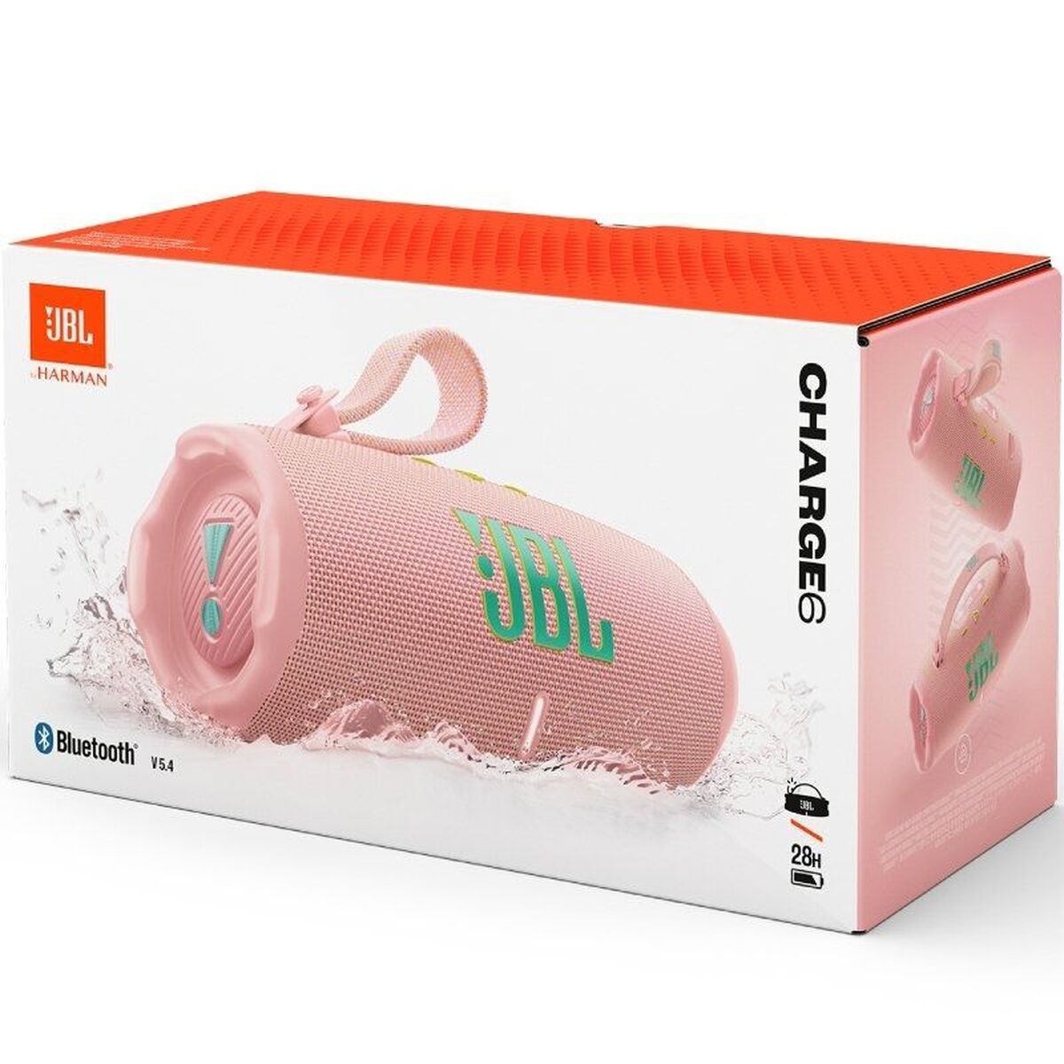 Bild von Portable Bluetooth Speakers JBL Charge 6 Pink
