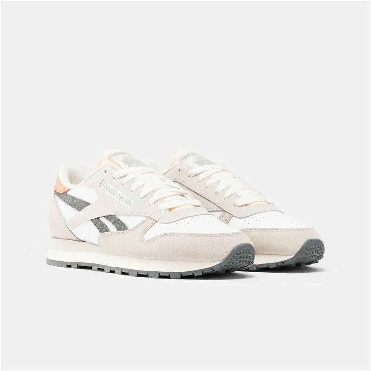 Casual Herensneakers Reebok Classic Leather Wit