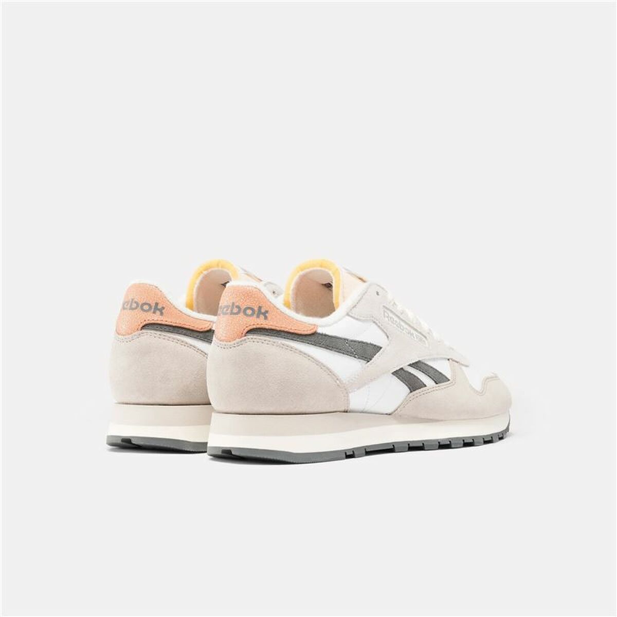 Casual Herensneakers Reebok Classic Leather Wit