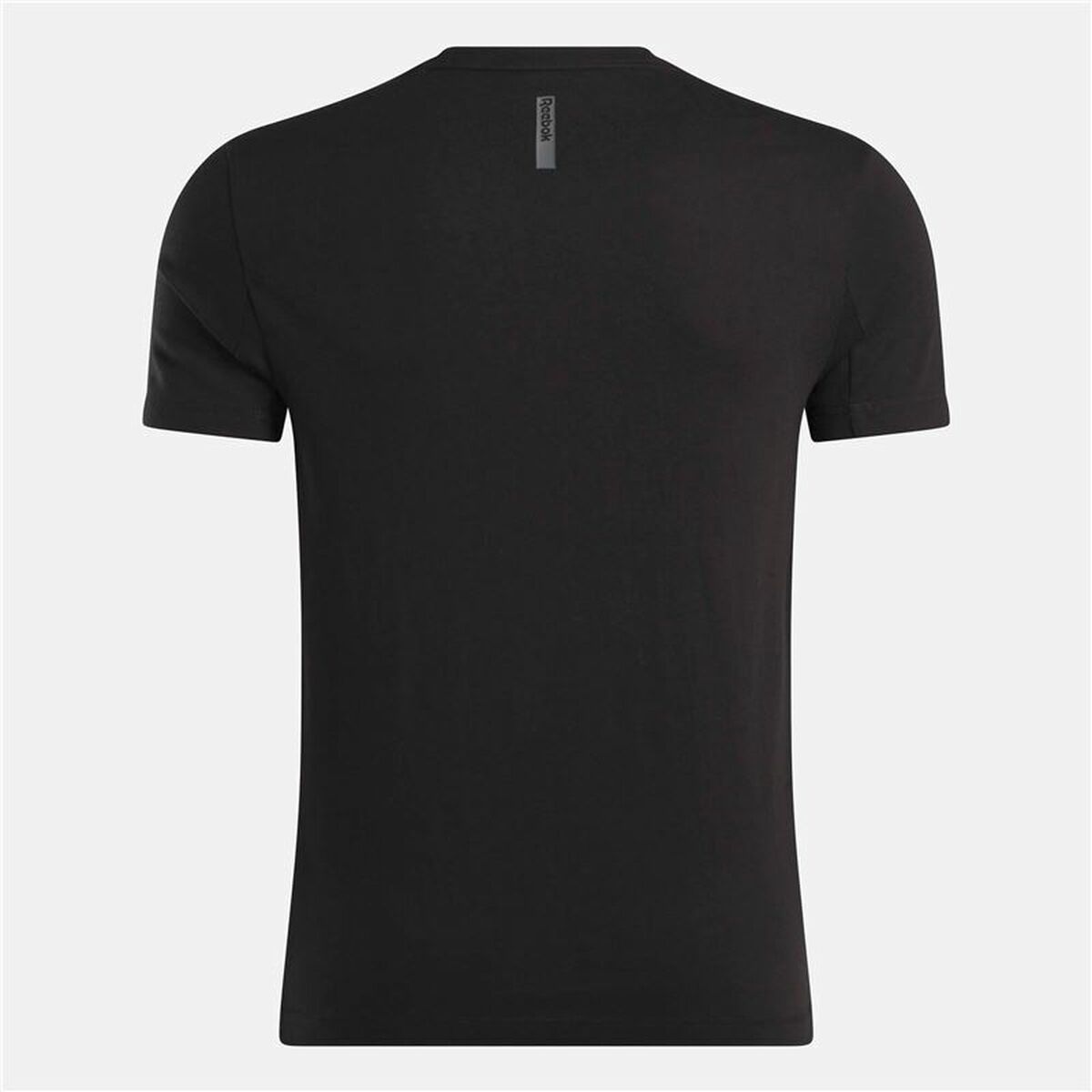 Heren-T-Shirt met Korte Mouwen Reebok Reebok Athlete Tee Zwart