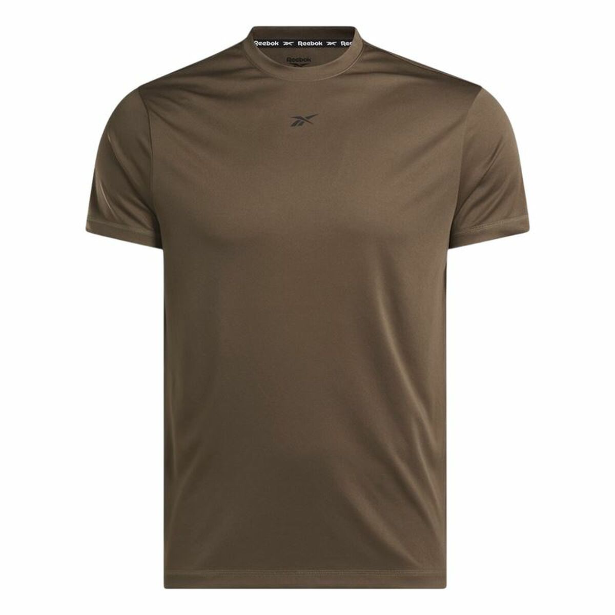 T-shirt à manches courtes homme Reebok Id Train Ss Tech Tee Marron Marron Clair