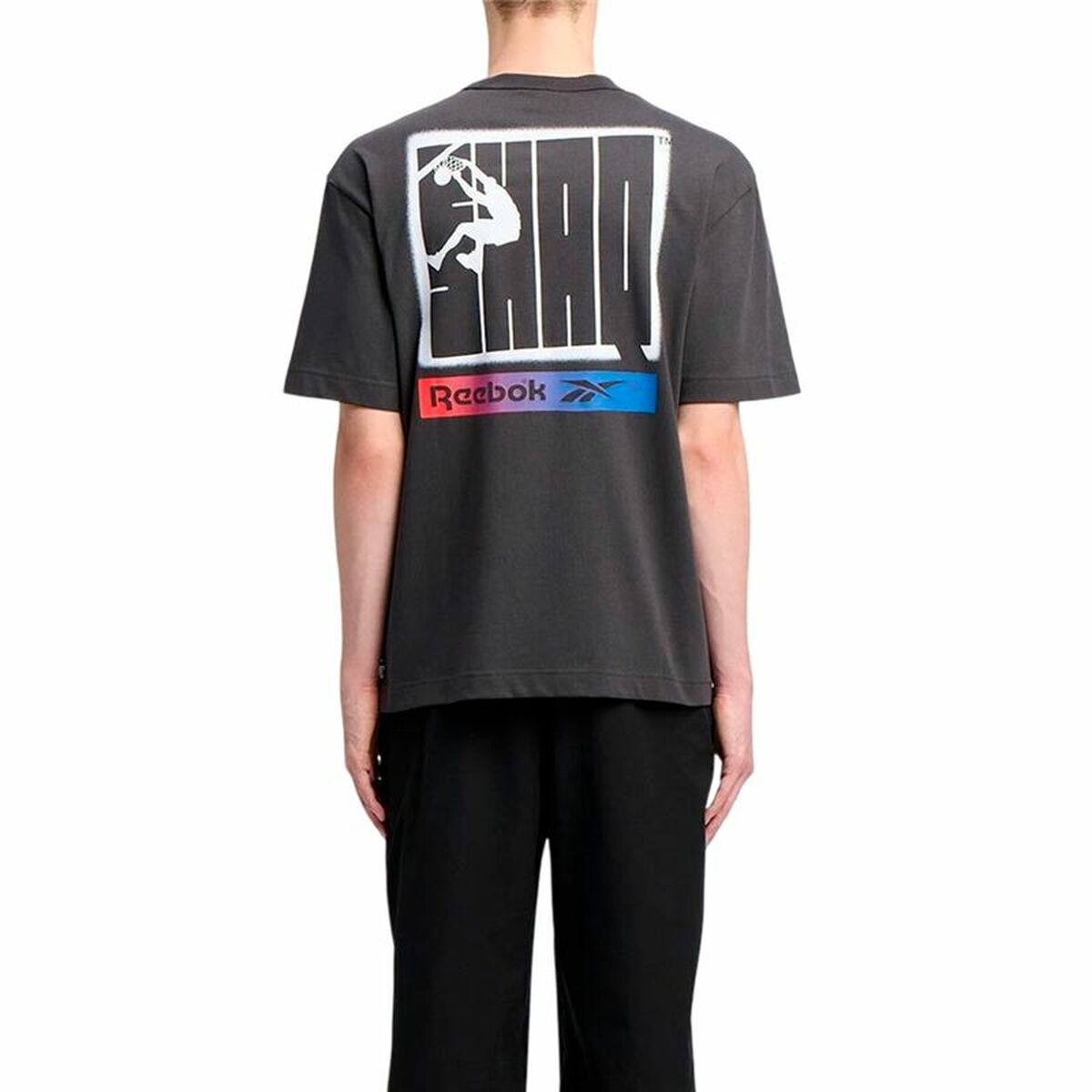 Image secondaire de T-shirt à manches courtes homme Reebok Gs Hs Shaq Silo Logo Noir