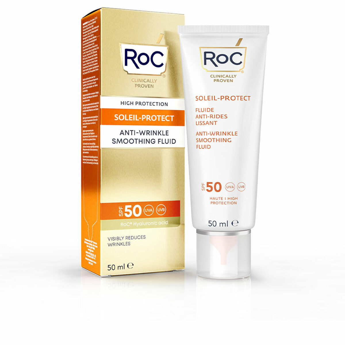 Слънцезащитен крем за лице Roc Spf 50 (50 ml)