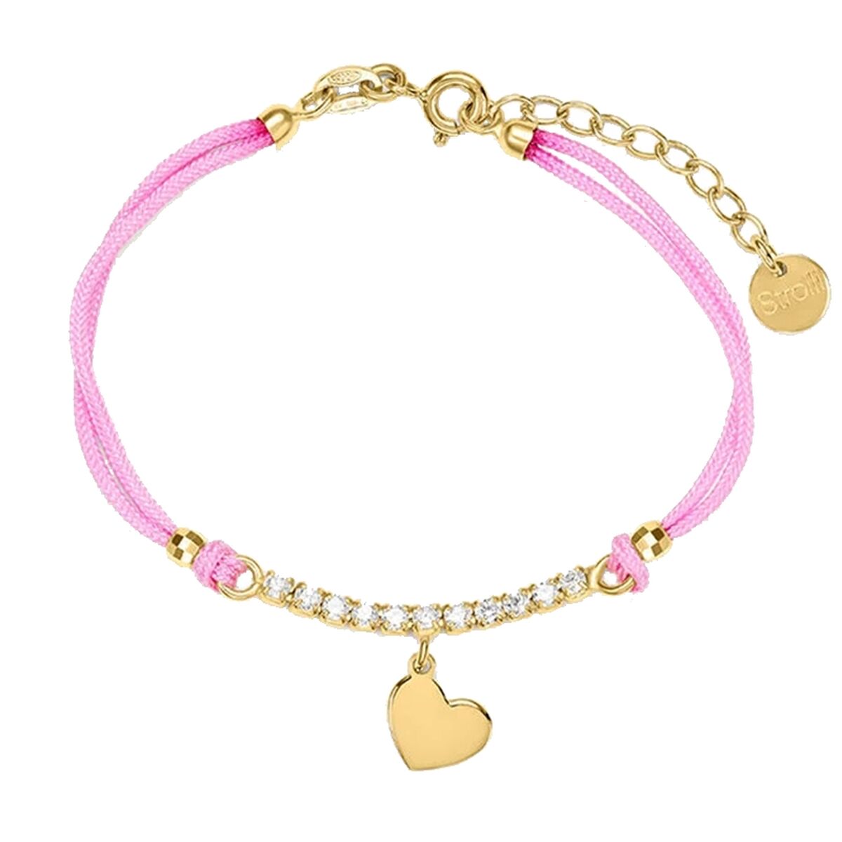 Armband Dames Stroili 1697616 Roze Gouden