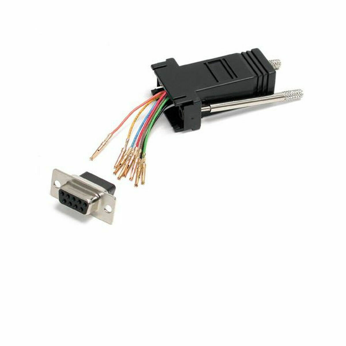 Afbeeldingen van Adapter RJ45 DB-9 Startech GC98FF Black