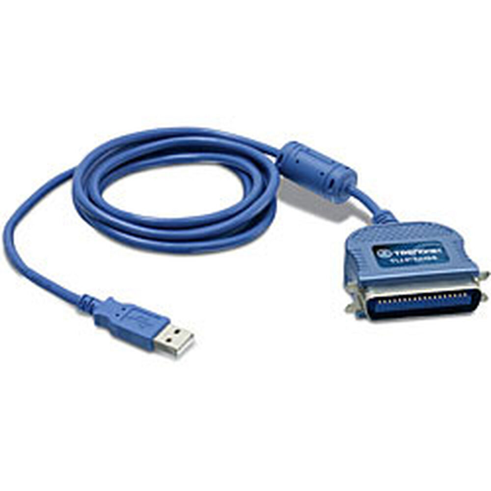 USB to Parallel Port Cable Trendnet TU-P1284             2 m Blue
