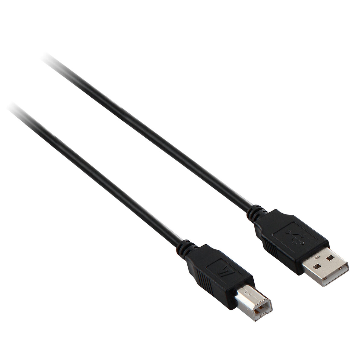 Câble USB A vers USB B V7 V7E2USB2AB-05M Noir 5 m