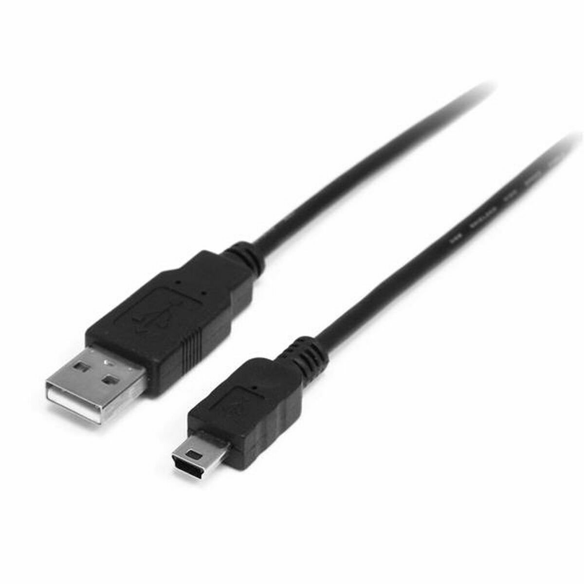 Câble Micro USB Startech USB2HABM50CM         USB A Mini USB B Noir
