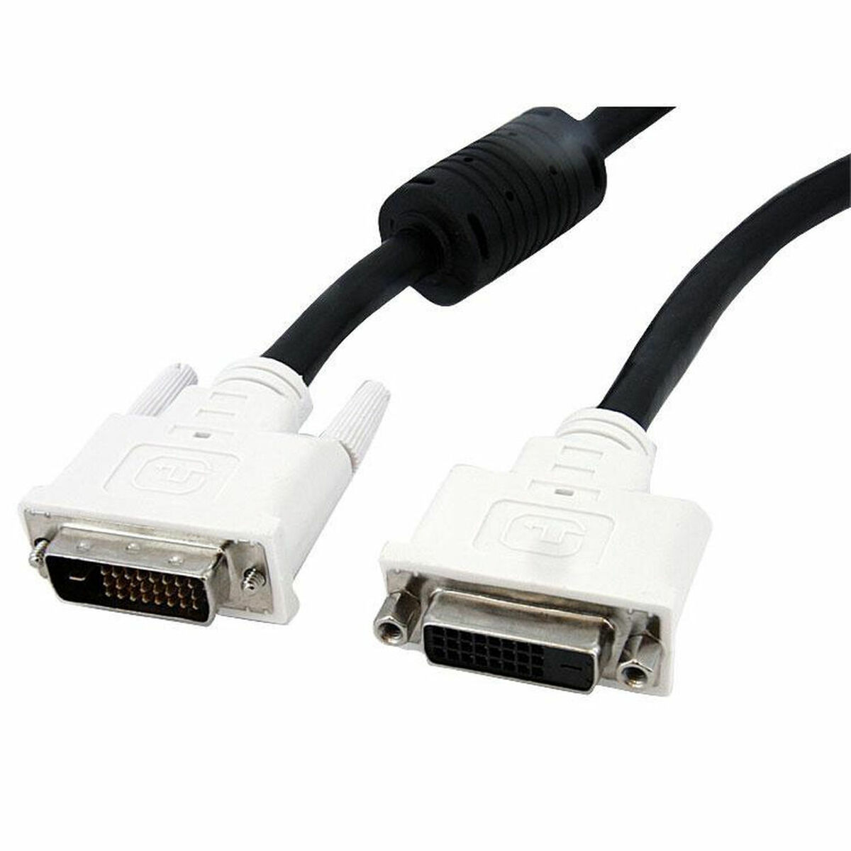 Câble Extension DVI-D Startech DVIDDMF2M Blanc/Noir