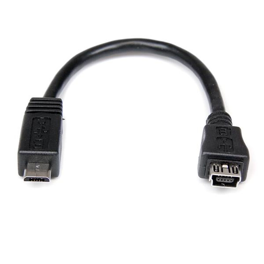 Cable Micro USB Startech UUSBMUSBMF6          Micro USB A Micro USB B Black