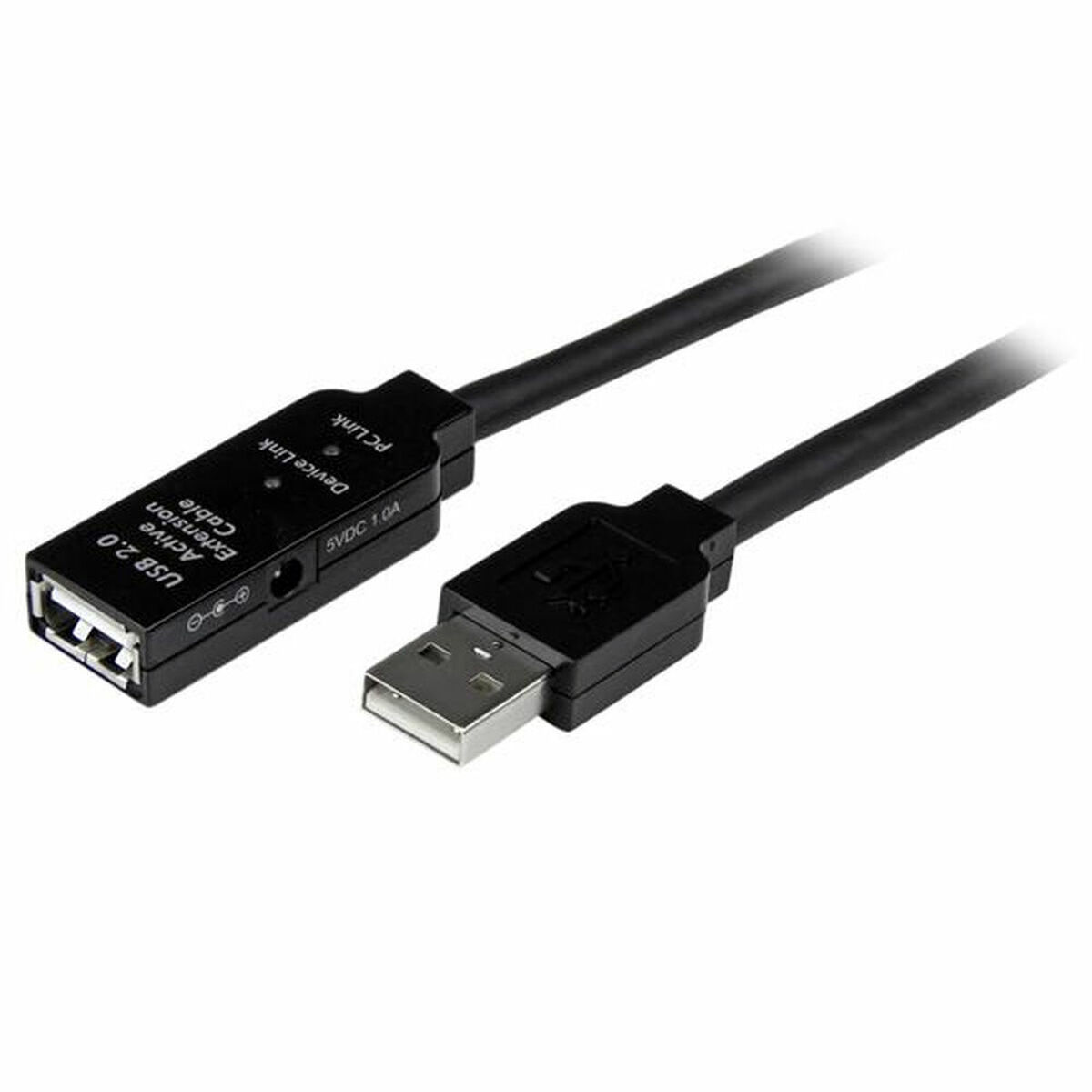 Câble Rallonge à USB Startech USB2AAEXT20M         20 m Noir