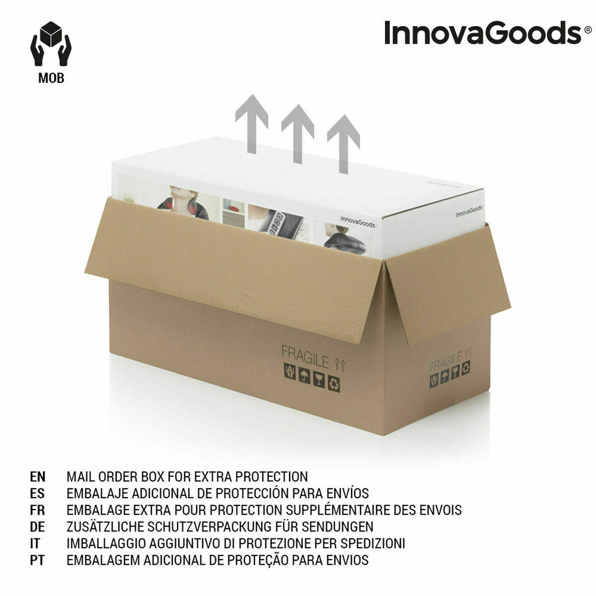 Papelera de Reciclaje Doble Bincle InnovaGoods, imagen 2